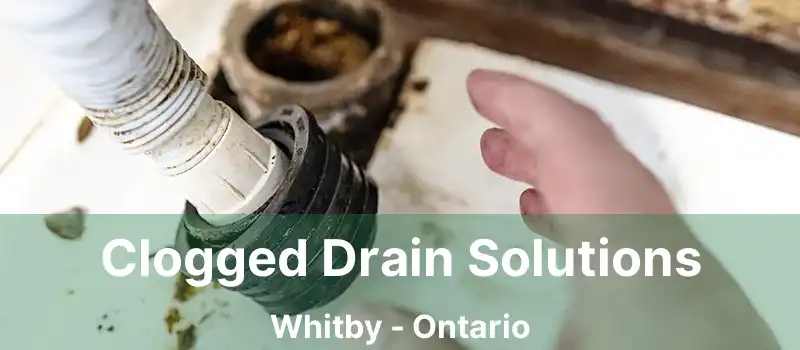  Clogged Drain Solutions Whitby - Ontario