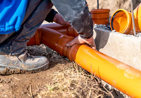 Drain Sewer Line Repair in Whitby, Ontario